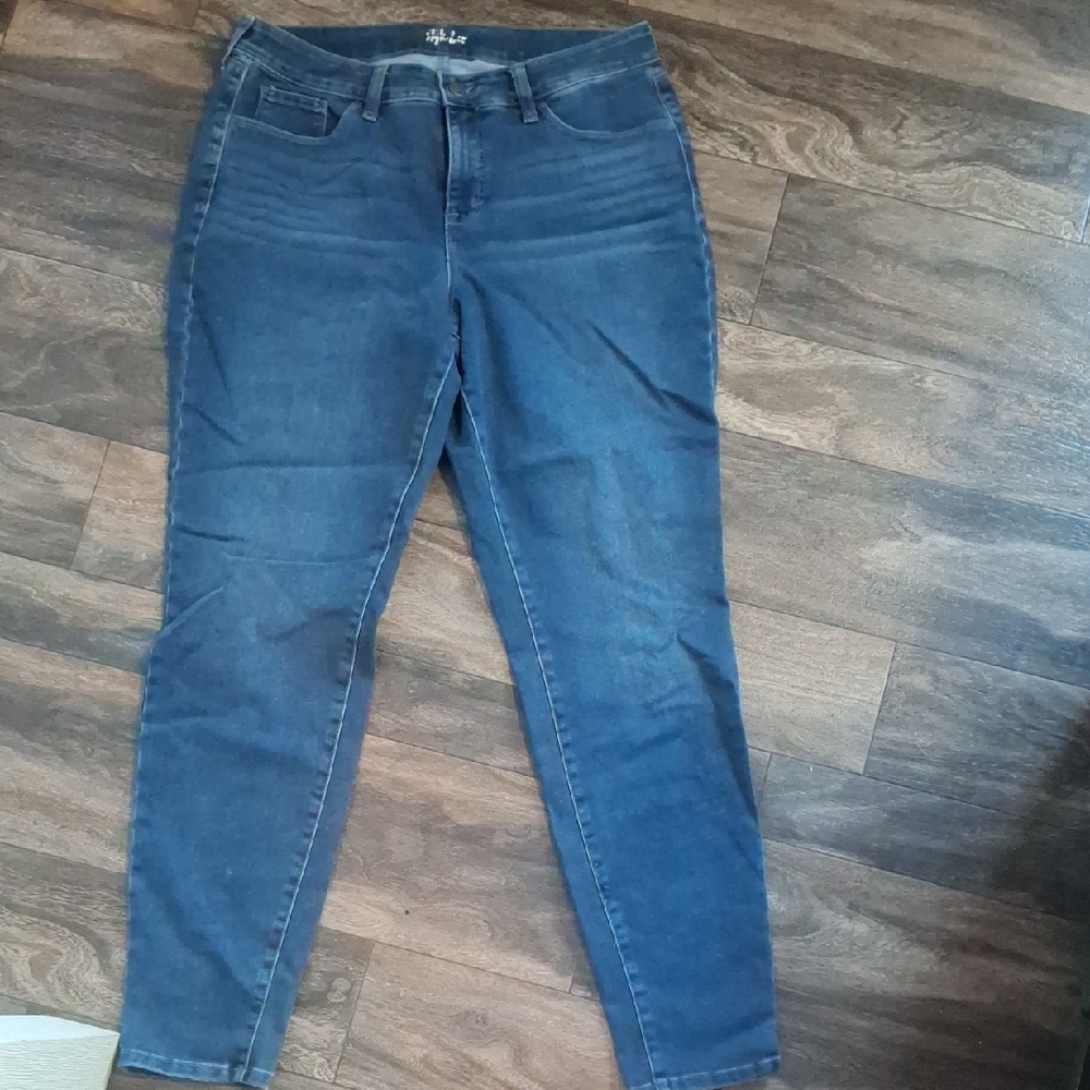 Style & Co. Women's Dark Blue Skinny Jeans